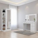 Ver imagem 2 de Sapateira Multiuso Duetto e Penteadeira com Led Branco - Henn