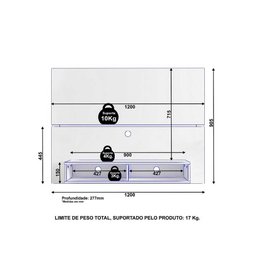 Painel Para Tv Ate 49" Polegadas New Slim - 3
