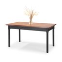 Ver imagem 1 de Mesa em Madeira Maciça Retangular 6 Lugares PRETO