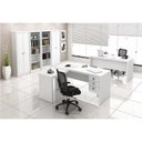 Ver imagem 1 de Escritório Completo 06 Peças Branco Tecno Mobili