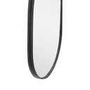 Ver imagem 3 de Espelho Oval 60x40cm Moldura em Couro Yescasa