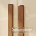 Ver imagem 7 de Guarda-Roupa Casal com Pés 8 Portas 4 Gavetas Titanium