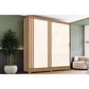 Ver imagem 1 de Guarda Roupa Casal B352 2 Portas Cinamomo/Off White Henn