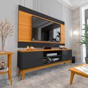 Ver imagem 1 de Rack 2 Portas com Painel para Tv 65 Polegadas Itália 180cm