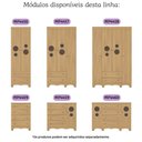 Ver imagem 7 de Quarto de Bebê Completo Berço Americano 3 em 1 Colchão Suspiro Multimóveis Mp4636 Madeirado
