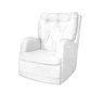 Poltrona para Amamentação com Balanço e Puff Ludmila  - 2