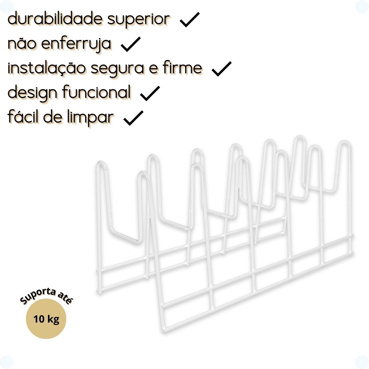 Suporte Tampas e Formas - 3