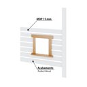 Ver imagem 2 de Janelinha para Star Plus Casatema MadeiraOriginals Branco/Montana