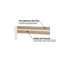 Ver imagem 3 de Grade de Proteção Star Plus Casatema MadeiraOriginals Branco/Montana