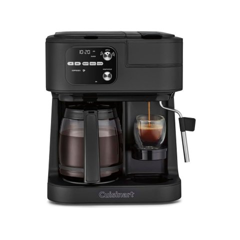 Cuisinart Barista System 4 em 1 Cafeteira Programável com Carafe e Vaporizador