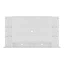 Ver imagem 2 de Painel Tv 60" Com Prateleiras De Vidro Brasil Multimóveis Br2739 Branco