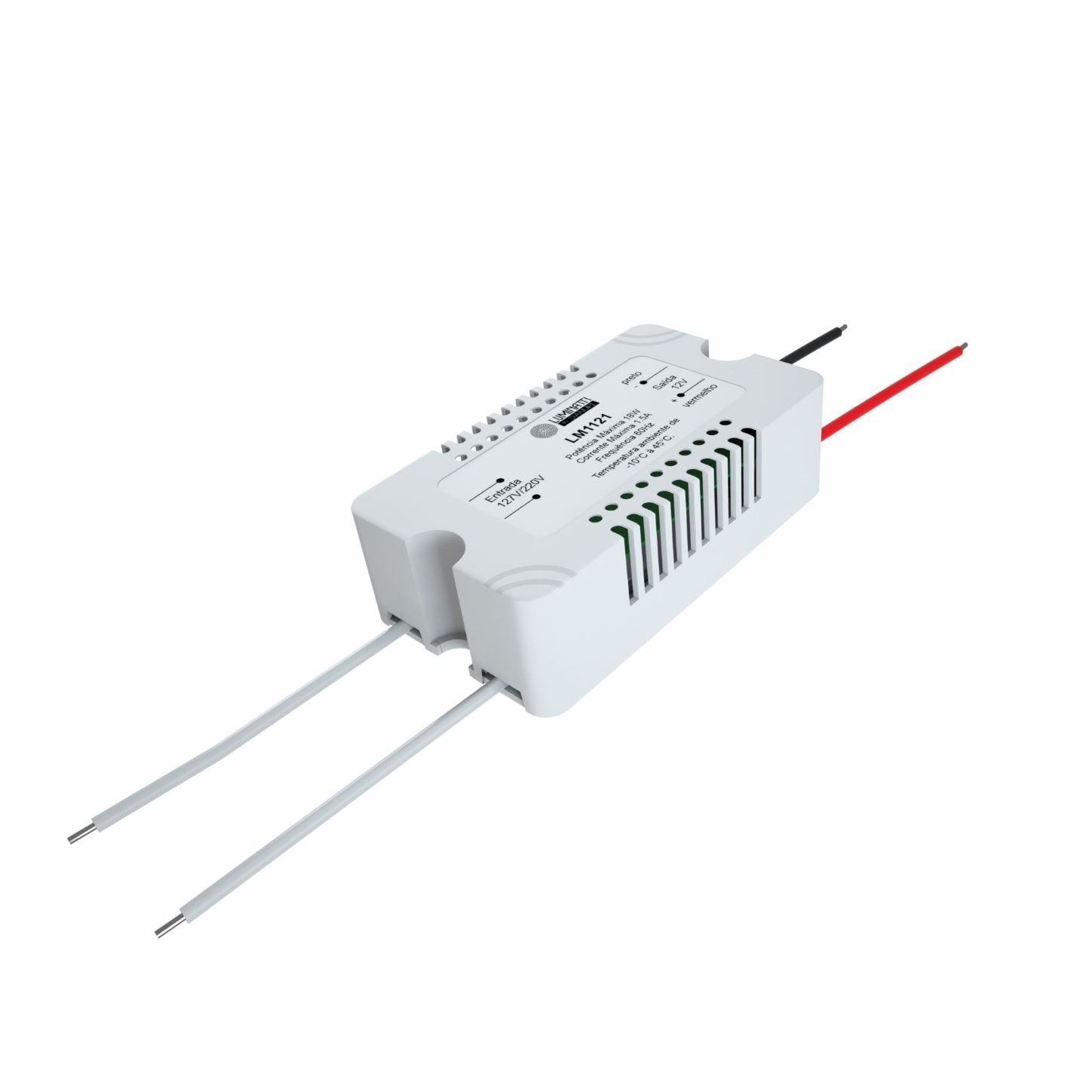 Driver 12V 24W 2A Para Fita Led | MadeiraMadeira