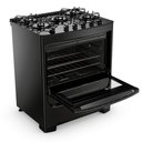 Ver imagem 4 de Fogão de Piso Consul 5 Bocas Cfs5vbeuna Acendimento Automático Mesa de Vidro Preto Bivolt