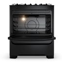 Ver imagem 3 de Fogão de Piso Consul 5 Bocas Cfs5vbeuna Acendimento Automático Mesa de Vidro Preto Bivolt