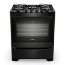 Ver imagem 1 de Fogão de Piso Consul 5 Bocas Cfs5vbeuna Acendimento Automático Mesa de Vidro Preto Bivolt