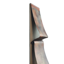 Ver imagem 3 de Decoração Escultura de Parede Abstrata em Aço Cor Bronze Envelhecido Exclusiva no Brasil Base em MDF