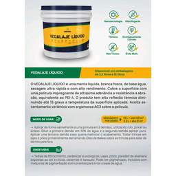 Vedalaje Liquido 15 Litros VBrasil Manta Liquida de Secagem Rapida - 3