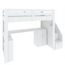 Ver imagem 6 de Cama Alta Beliche Infantil/Juvenil Star Plus Office Multifuncional Casatema MadeiraOriginals Branco