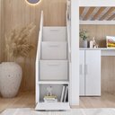 Ver imagem 7 de Cama Alta Beliche Infantil/Juvenil Star Plus Office Multifuncional Casatema MadeiraOriginals Branco
