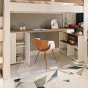 Ver imagem 5 de Cama Alta Infantil/juvenil Star Plus Office Multifuncional Casatema MadeiraOriginals