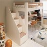 Cama Alta Infantil/juvenil Star Plus Office Multifuncional Casatema - 10