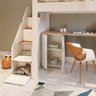 Cama Alta Infantil/juvenil Star Plus Office Multifuncional Casatema - 9