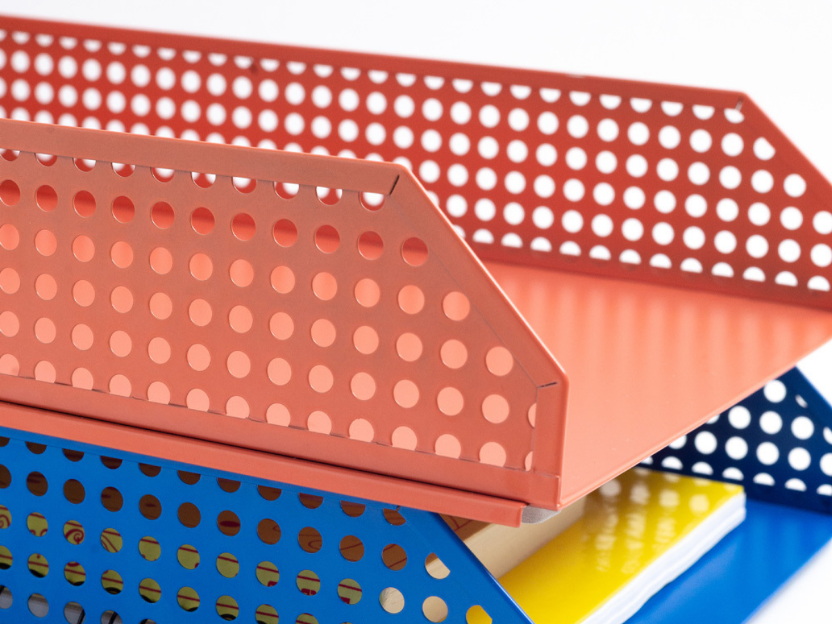 PORTA DOCUMENTOS EMPILHAVEL DE MESA - 5