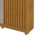 Ver imagem 7 de Guarda Roupa Casal com Espelho 3 Portas Pés Royale Ripado 100% MDF