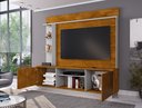 Ver imagem 5 de Estante para TV e Home Theater Ripado para TV até 65 Polegadas com LED 201CMX187CM 2 Portas LED Embutido Atlanta Marrom