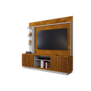 Ver imagem 3 de Estante Ripado Home para TV até 65 Polegadas 2 Portas LED Embutido Atlanta