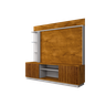 Estante Home para TV até 65 Polegadas 2 Portas LED Embutido Atlanta - 10