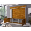 Ver imagem 7 de Estante Ripado Home para TV até 65 Polegadas 2 Portas LED Embutido Atlanta