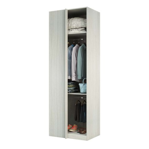 Guarda Roupa Closet Aberto Canto Reto 2 Cabideiros 80,4cm Prime Luciane Móveis