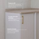 Ver imagem 7 de Balcão Canto Reto Planejado 1 Porta com Tampo Marselha CabeCasa MadeiraOriginals Branco