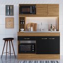 Ver imagem 1 de Cozinha Compacta 4 Portas 1 Gaveta 2 Nichos para Forno Zeta