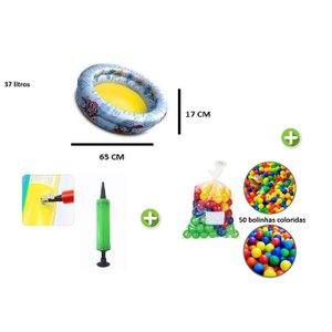 Bolinhas Coloridas para Piscina Kit 100 Unidades : :  Brinquedos e Jogos