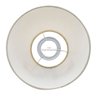 Cúpula Clássica de Abajur Luminária 14x22x09cm Tecido Algodão Soquete Importado Cor Bege Ref 17 - 3