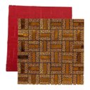 Ver imagem 2 de Pastilha De Vidro Kit 16 Uni Autocolante Parede Cozinha Banheiro Decorativa Facil Aplicacao Moderna 