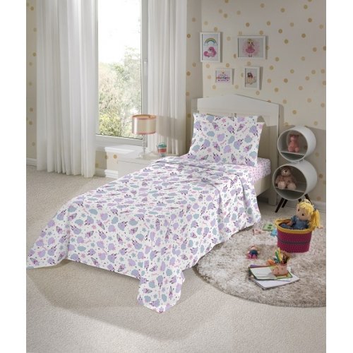 Jogo de Cama Solteiro Infantil 2 Pcs Teka Princess - 1