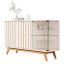 Ver imagem 5 de Cristaleira e Buffet para Sala de Estar Serena Pérola