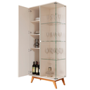 Ver imagem 6 de Cristaleira e Buffet para Sala de Estar Serena Pérola