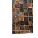 Ver imagem 3 de Tapete de Couro Quadriculado 2,00 X 1,50 M Marron Exótico