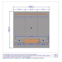 Ver imagem 5 de Painel para TV até 65 Polegadas 158,4CMX160,5cm Lisboa Branco