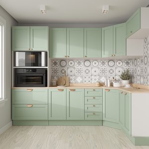 Cozinha Modulada 7 Peças 1 Tampo 3 Aéreos 3 Balcões e Torre Quente Arizona CabeCasa MadeiraOriginals