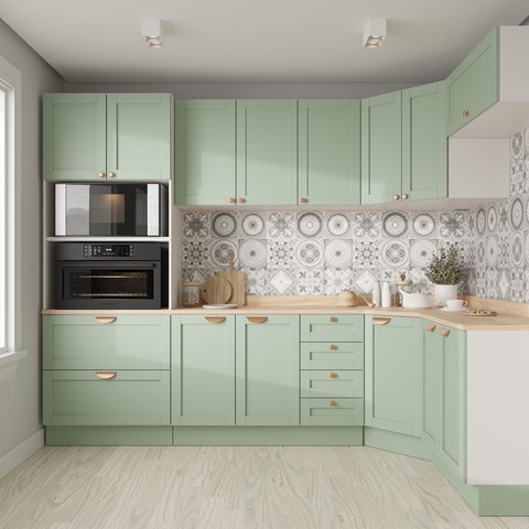 Cozinha Modulada 7 Peças 1 Tampo 3 Aéreos 3 Balcões e Torre Quente Arizona CabeCasa MadeiraOriginals