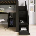 Ver imagem 7 de Cama Alta Beliche Infantil/Juvenil Star Plus Office Multifuncional Casatema MadeiraOriginals