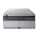 Ver imagem 5 de Conjunto Box Baú Super King Benton Branco 193x203x78 c/ Molas Ensacadas