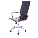 Ver imagem 5 de Cadeira Presidente Charles Eames Esteirinha Couro Pu 11p:preto