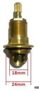 Ver imagem 3 de Castelo B 1509 1/2 Fabrimar p/ Registro Gaveta