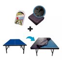 Ver imagem 5 de Mesa de Ping Pong Oficial Mdp 15mm Klopf 1001 + Kit Completo Ping Pong Klopf 5031 + Capa